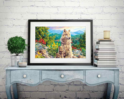 Wolves - DIY Diamond Painting Kit