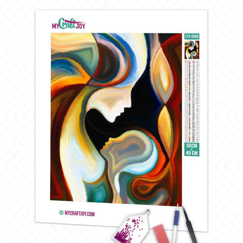 Abstract - DIY Diamond Painting Kit