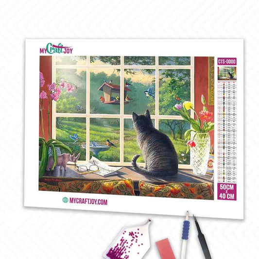 Cat - DIY Diamond Painting Kit