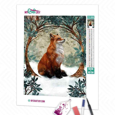 Fox - DIY Diamond Painting Kit