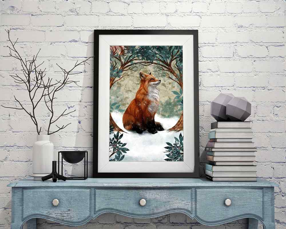 Fox - DIY Diamond Painting Kit