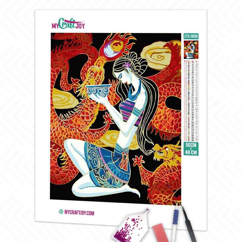 Dragon - DIY Diamond Painting Kit