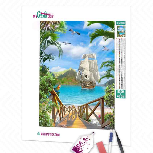 Paradise - DIY Diamond Painting Kit