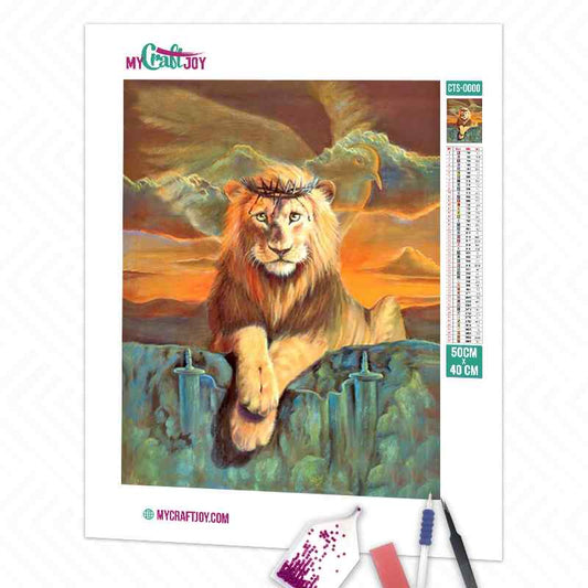 Lion - DIY Diamond Painting Kit