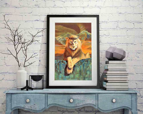 Lion - DIY Diamond Painting Kit