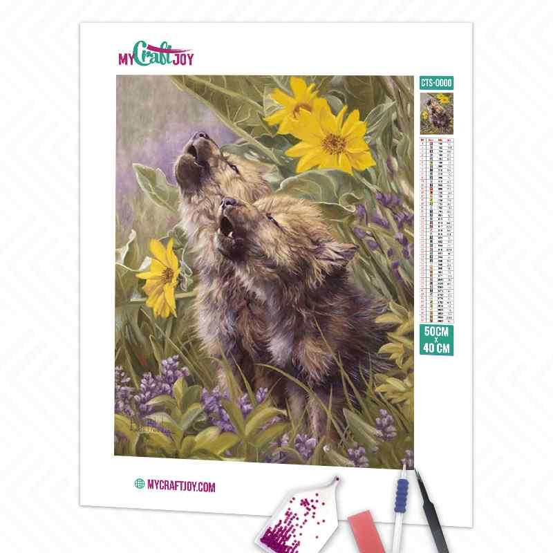 Wolwes - DIY Diamond Painting Kit