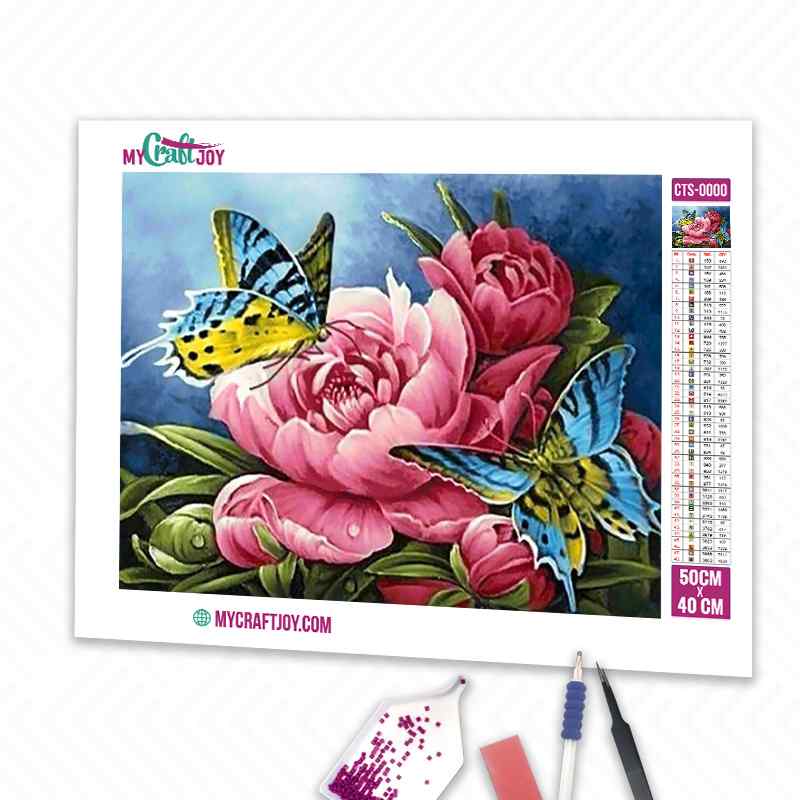 Butterflies - DIY Diamond Painting Kit