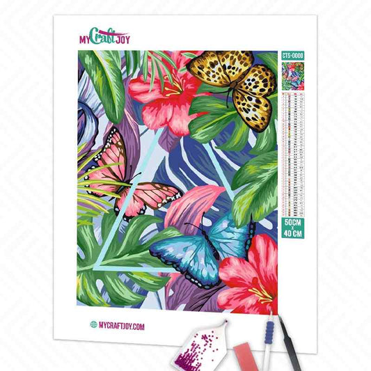 Butterflies - DIY Diamond Painting Kit