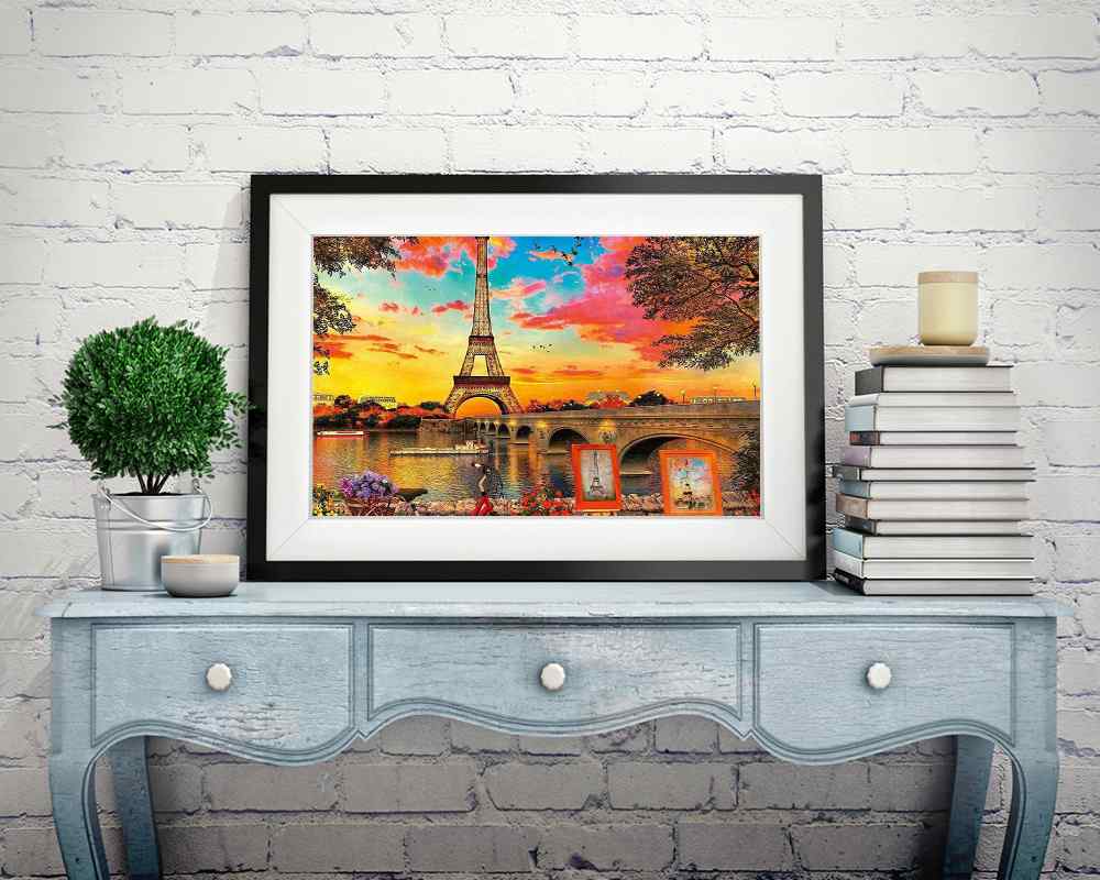 Eiffel Tower Paris - DIY Diamond Painting Kit