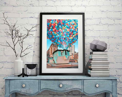 Upside Down House - DIY Diamond Painting Kit