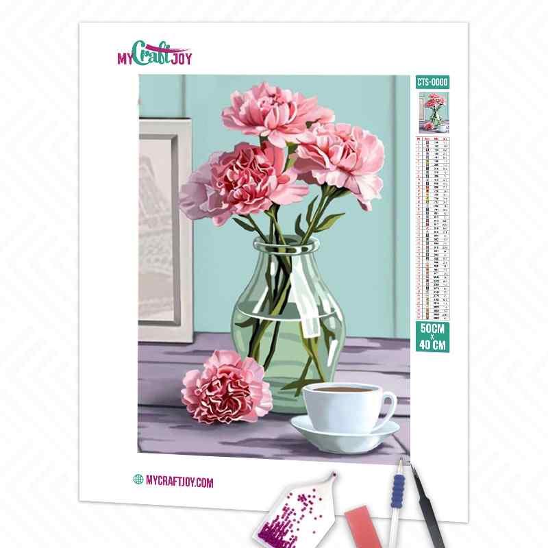 Flowers - DIY Diamond Painting Kit
