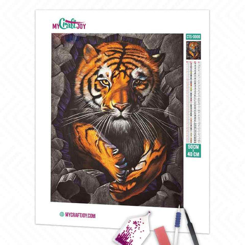 Tiger - DIY Diamond Painting Kit