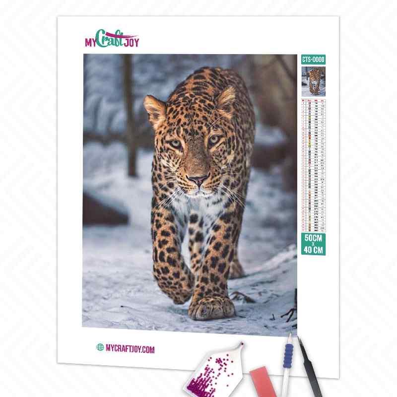 Leopard - DIY Diamond Painting Kit