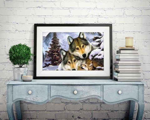 Wolves - DIY Diamond Painting Kit