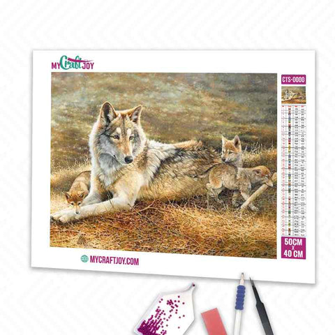Wolves - DIY Diamond Painting Kit