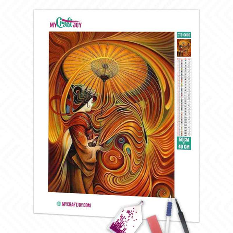 Abstract - DIY Diamond Painting Kit