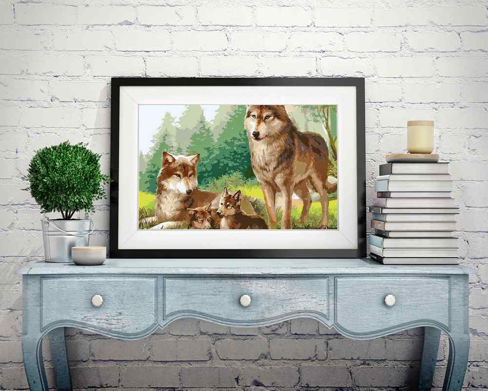 Wolves - DIY Diamond Painting Kit