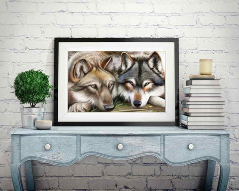 Wolves - DIY Diamond Painting Kit