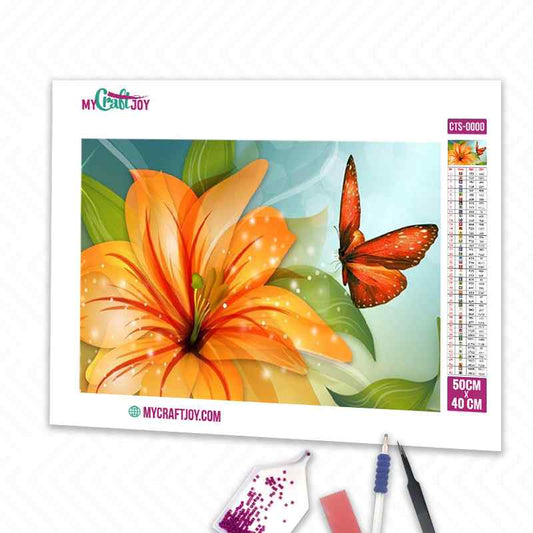 Butterfly - DIY Diamond Painting Kit