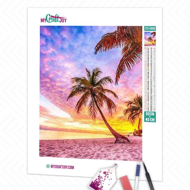 Beach - DIY Diamond Painting Kit