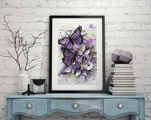 Butterflies - DIY Diamond Painting Kit