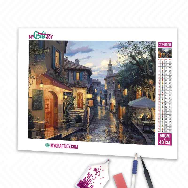 Town - DIY Diamond Painting Kit