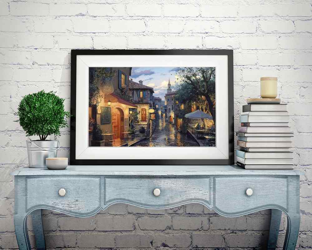 Town - DIY Diamond Painting Kit