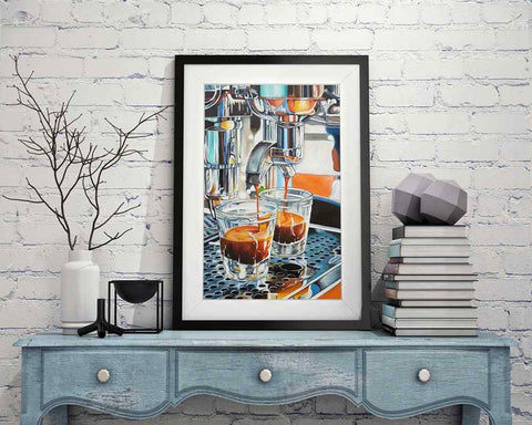 Coffee Machine - DIY Diamond Painting Kit