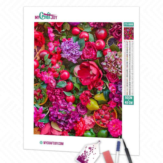 Flowers - DIY Diamond Painting Kit