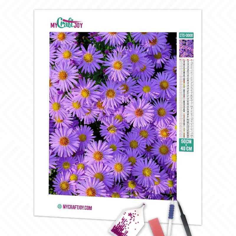 Flowers - DIY Diamond Painting Kit