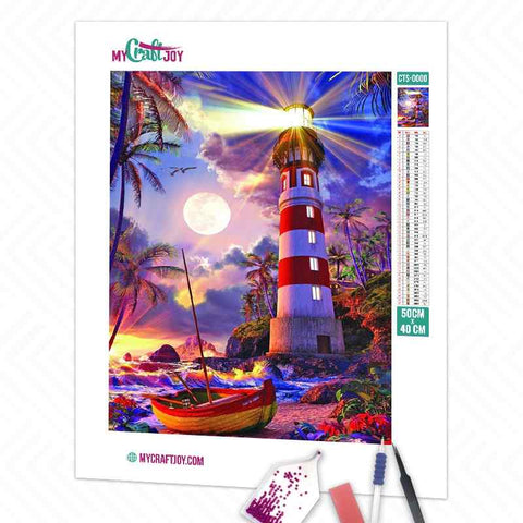 Lighthouse - DIY Diamond Painting Kit