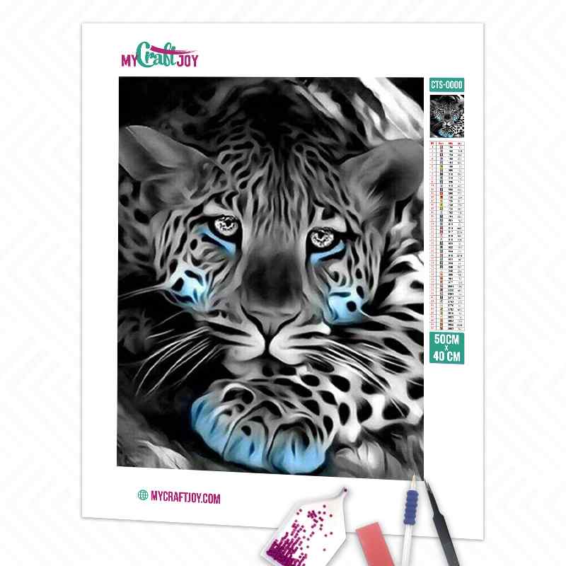 Leopard - DIY Diamond Painting Kit