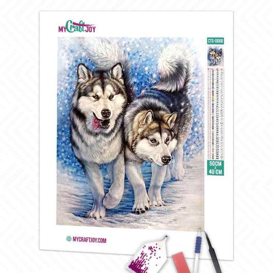 Wolves - DIY Diamond Painting Kit