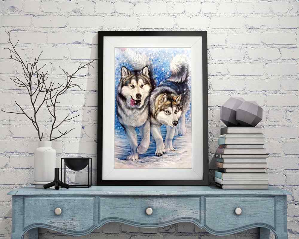 Wolves - DIY Diamond Painting Kit