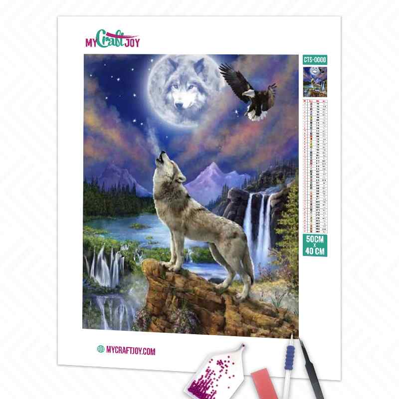 Wolves - DIY Diamond Painting Kit