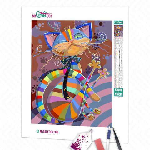 Abstract - DIY Diamond Painting Kit