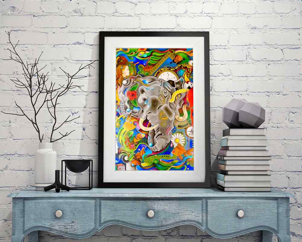 Abstract - DIY Diamond Painting Kit