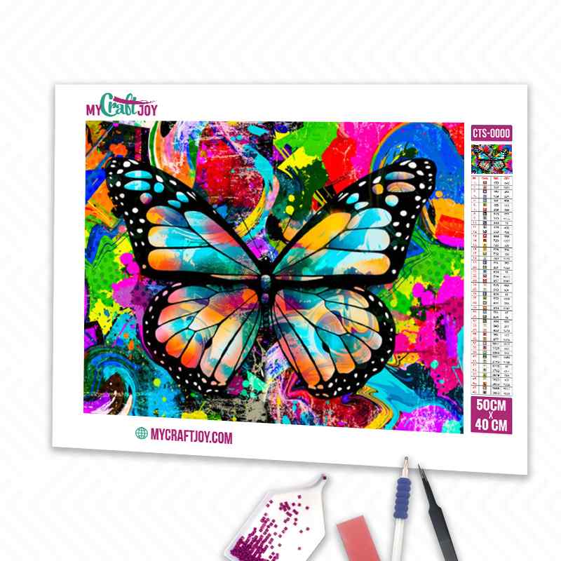 Butterfly - DIY Diamond Painting Kit