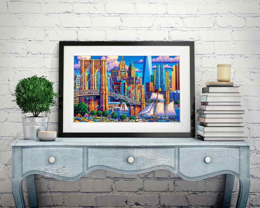 American Dream - DIY Diamond Painting Kit