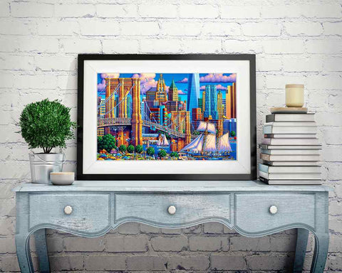 American Dream - DIY Diamond Painting Kit