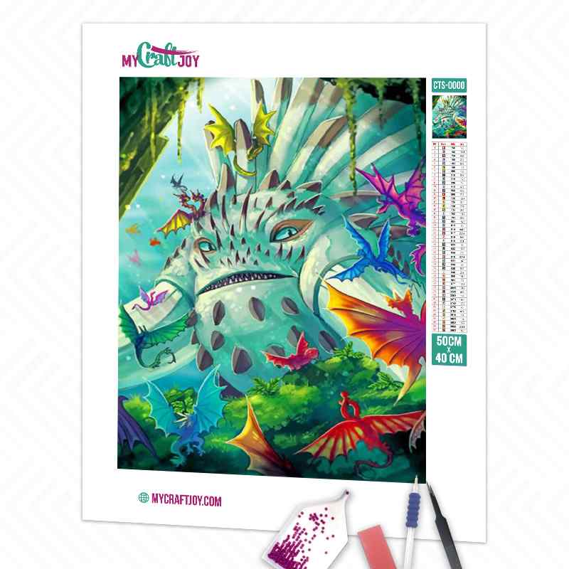 Dragons - DIY Diamond Painting Kit