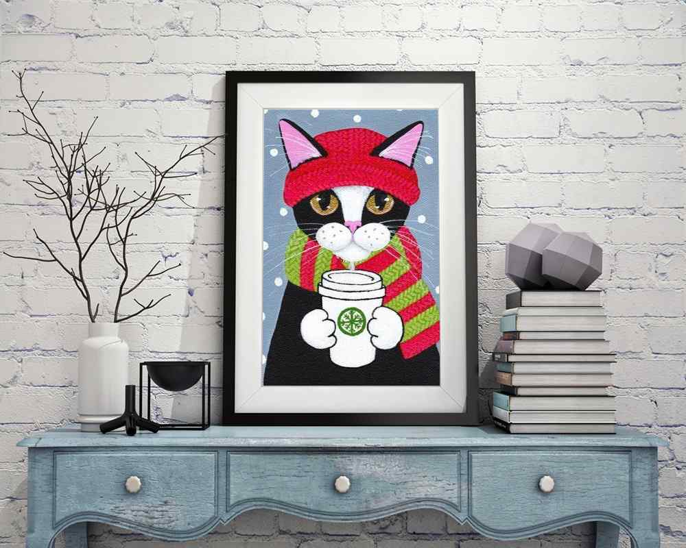 Cat - DIY Diamond Painting Kit