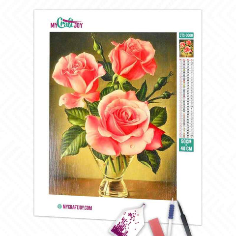 Flowers - DIY Diamond Painting Kit