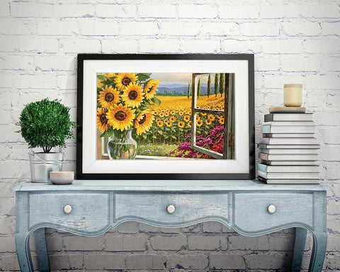 Flowers - DIY Diamond Painting Kit