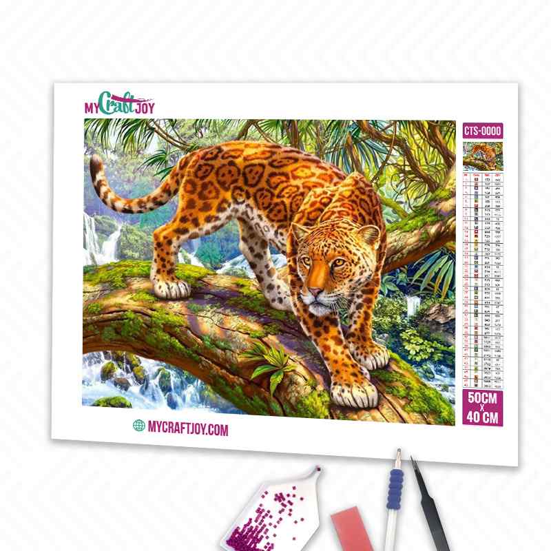 Leopard - DIY Diamond Painting Kit