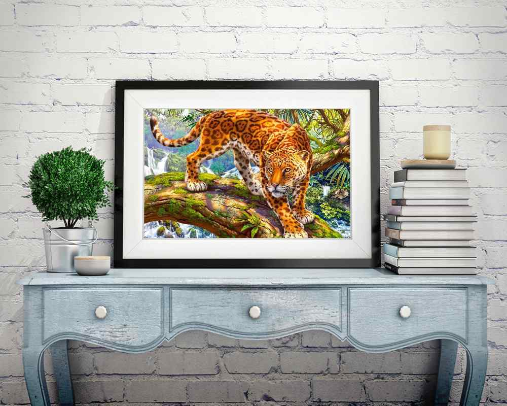 Leopard - DIY Diamond Painting Kit