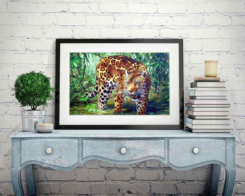Leopard - DIY Diamond Painting Kit
