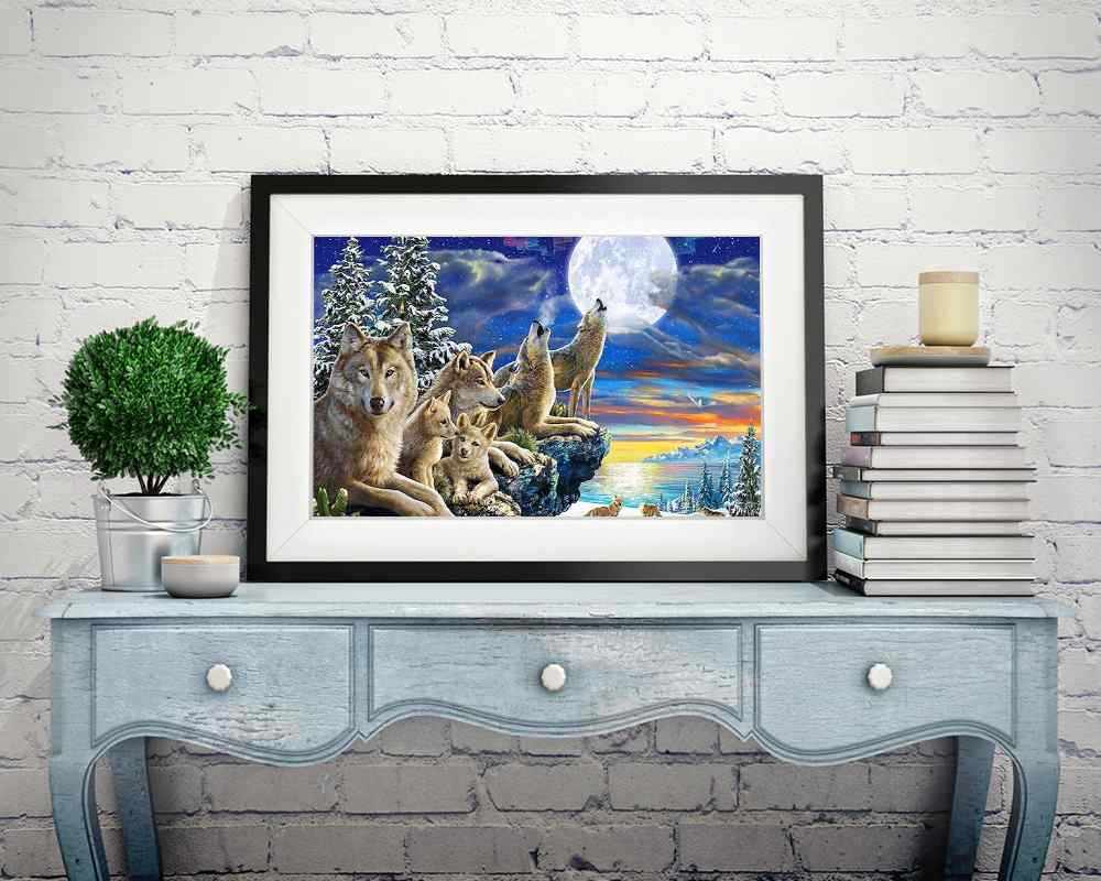 Wolves - DIY Diamond Painting Kit