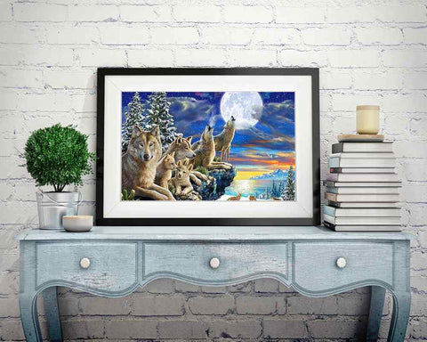 Wolves - DIY Diamond Painting Kit