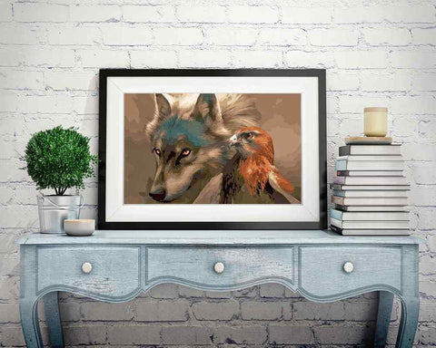 Wolf - DIY Diamond Painting Kit